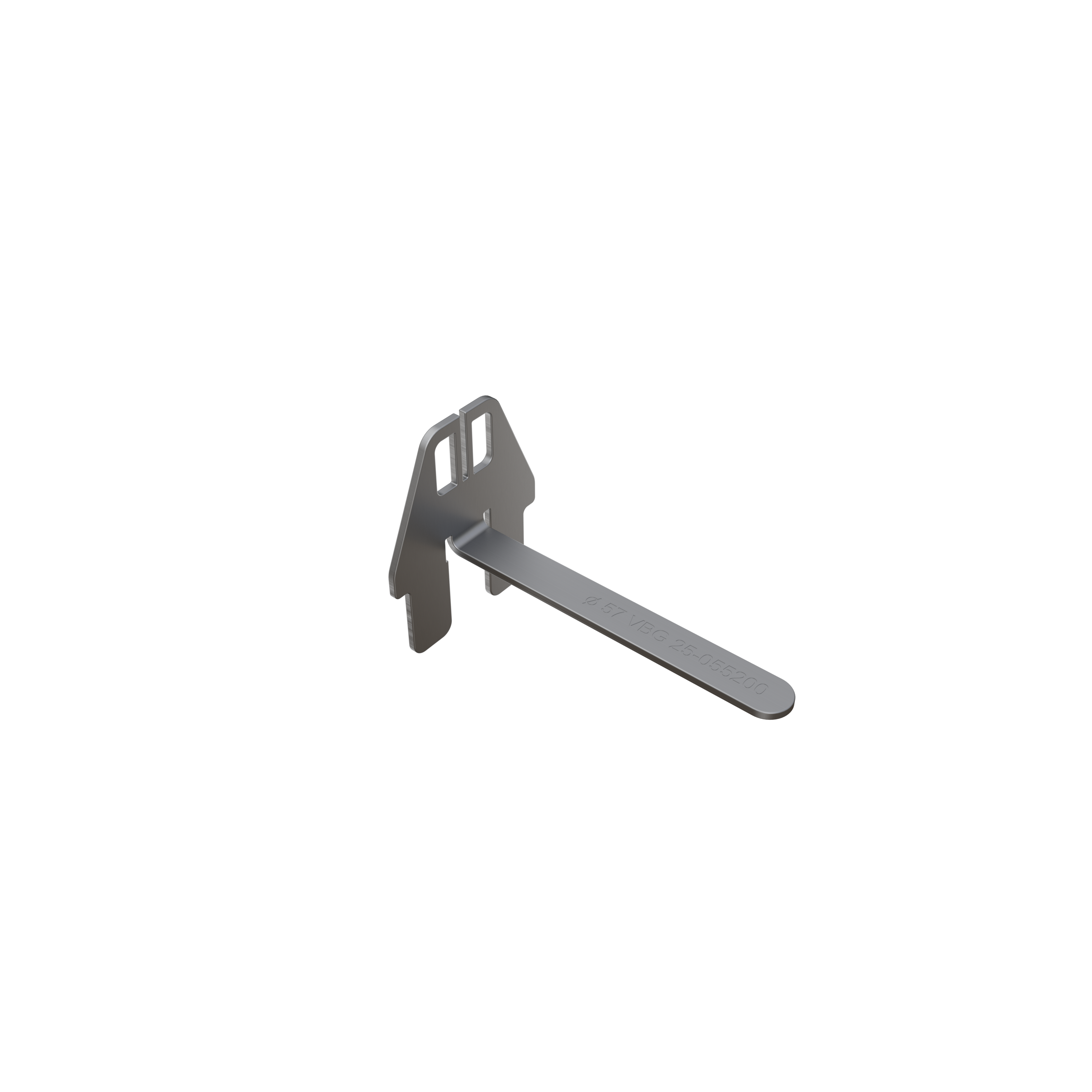 Centering tool for drawbar eye SS Ø 57 mm
