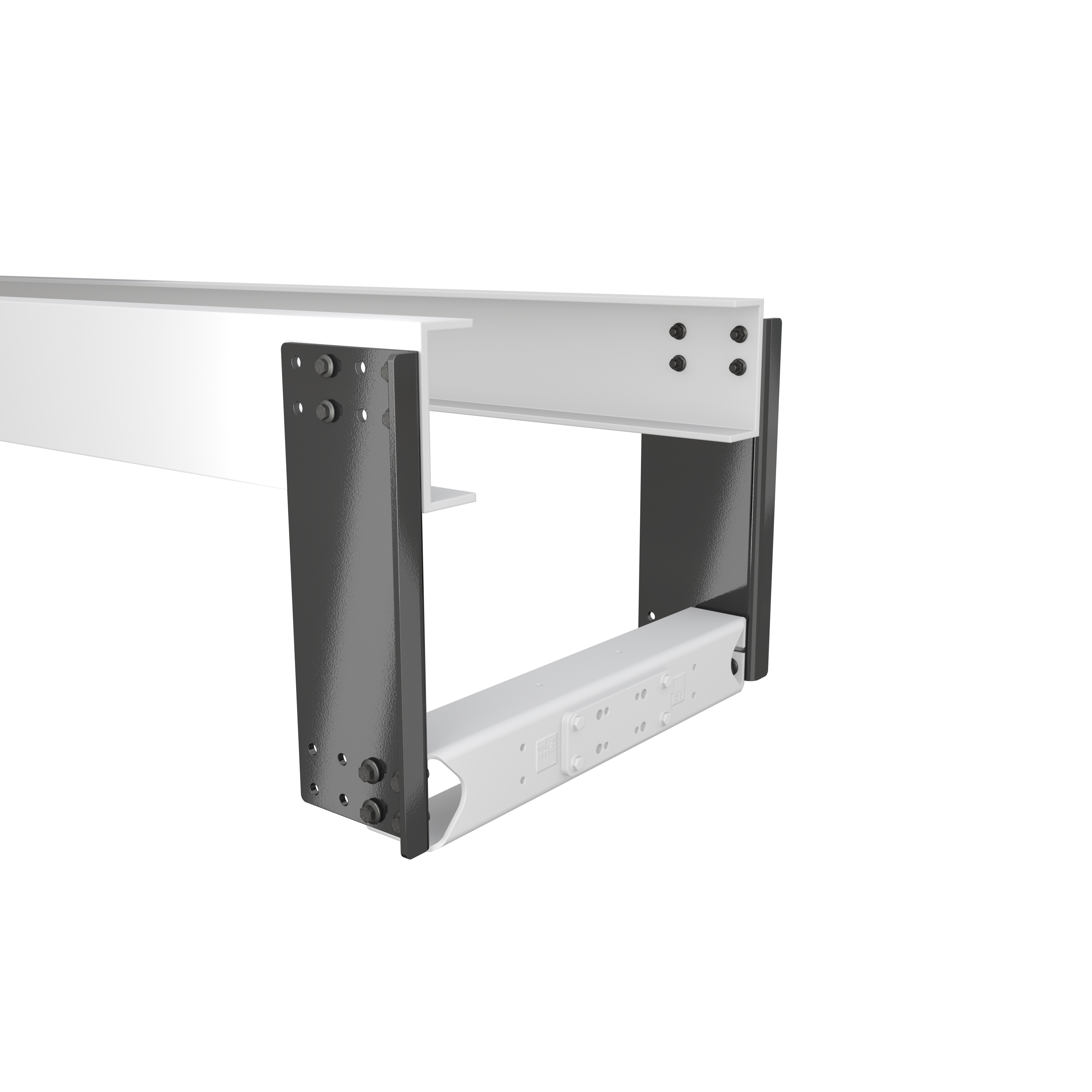 VBG End plate - Drawbeam High mounting - EDH-2TB
