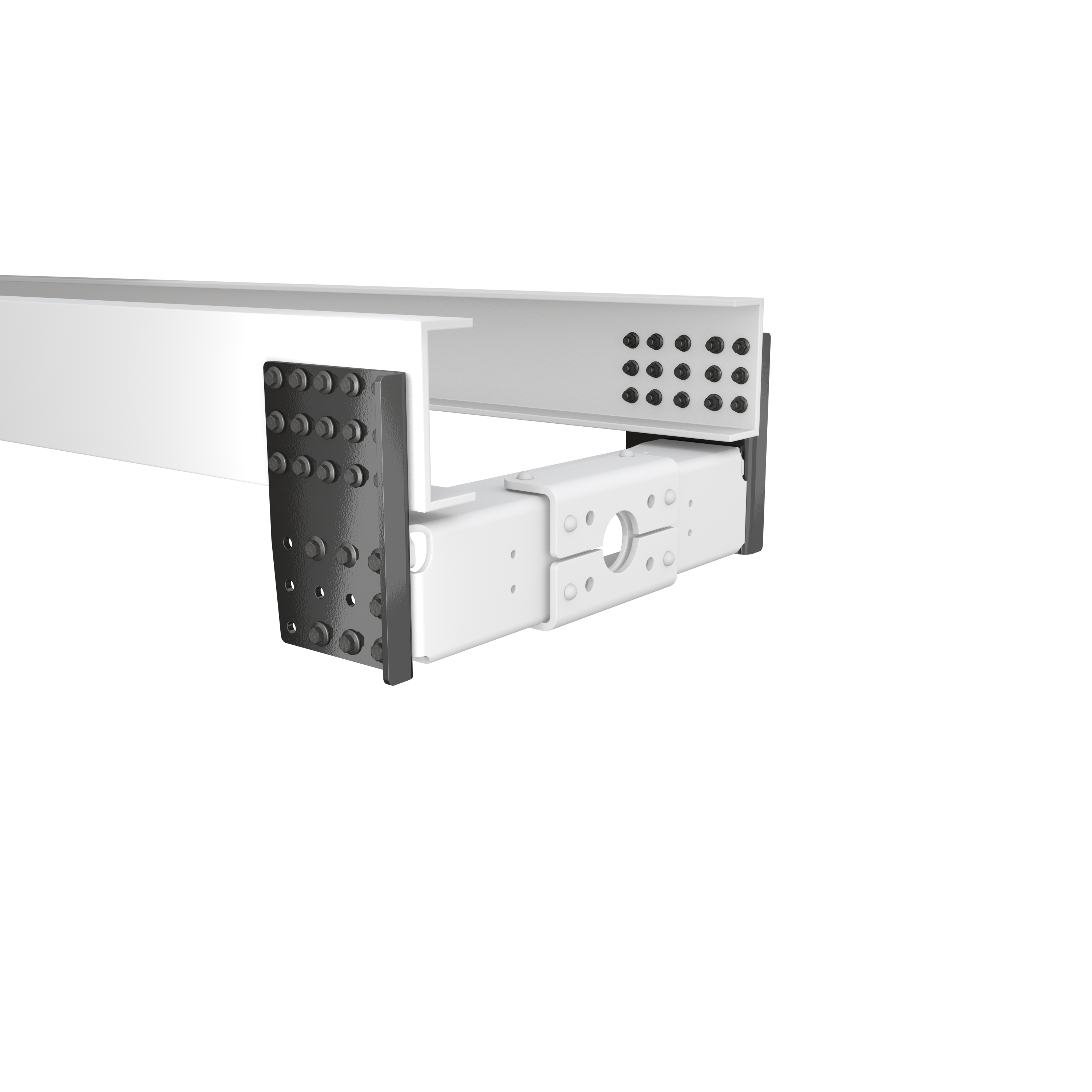 VBG End plate - Drawbeam High mounting - EDH-2V