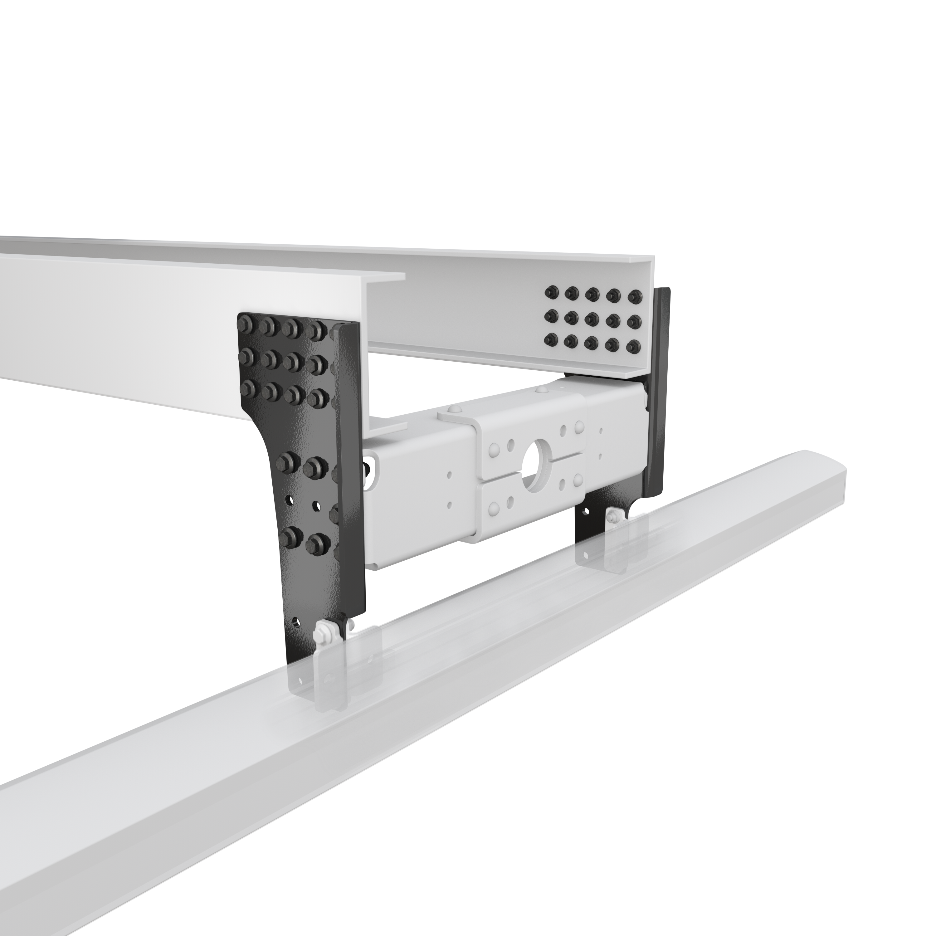 VBG End plate - Drawbeam/underrun protection - EDHU 180