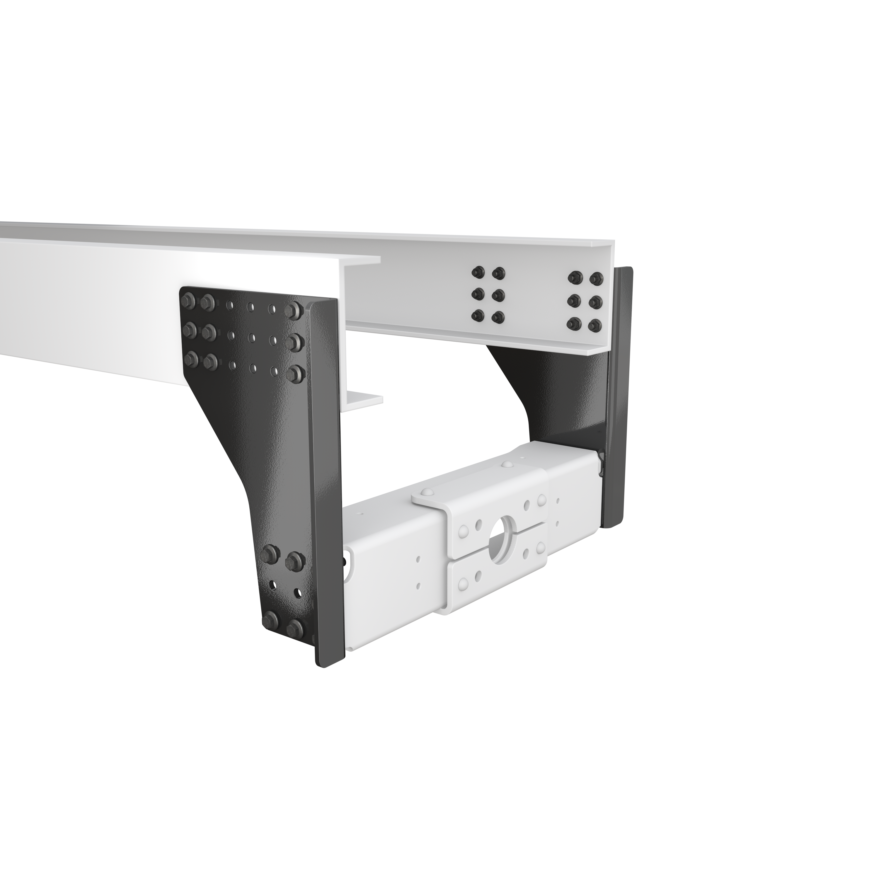 VBG End plate - Drawbeam Low mounting - EDL-2
