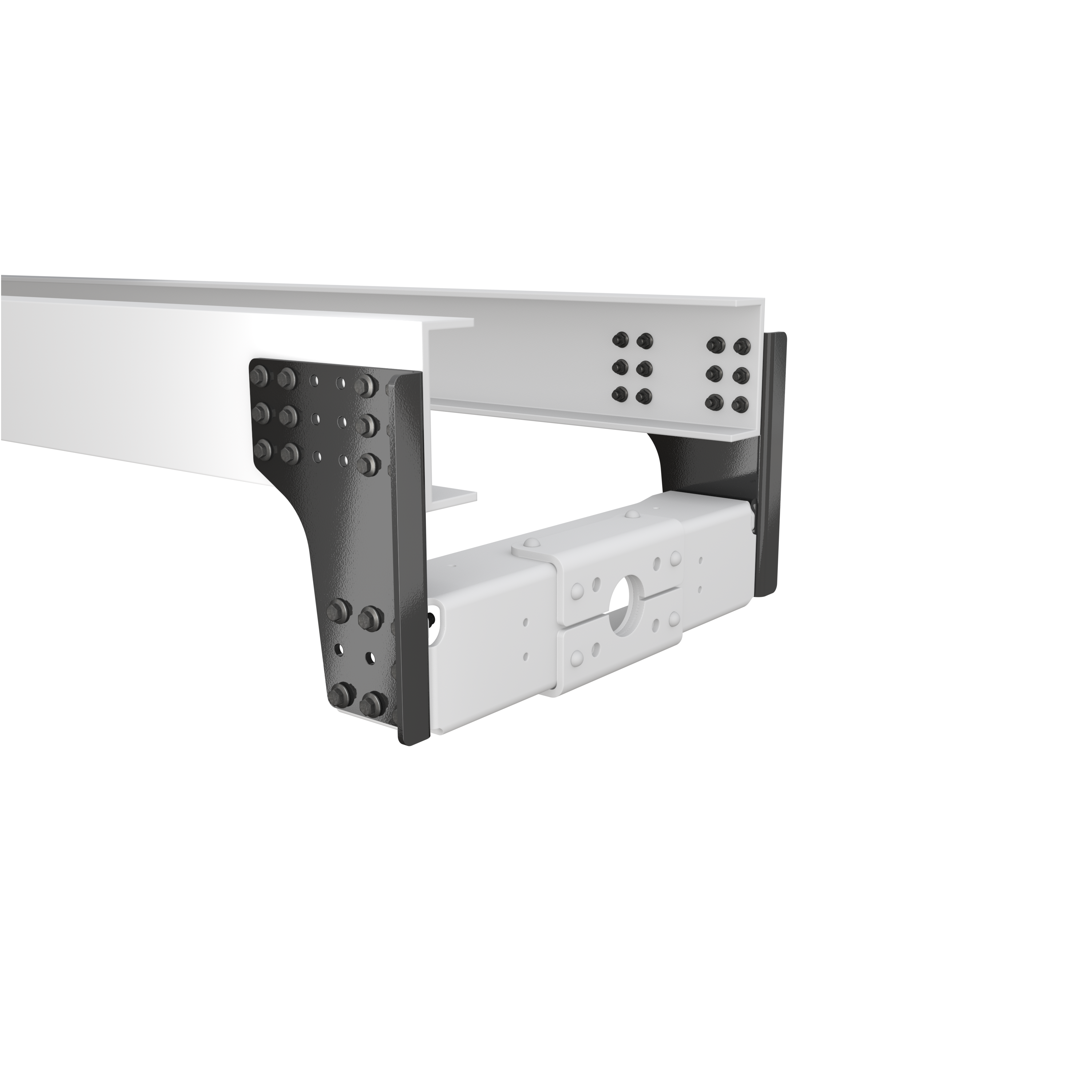 VBG End plate - Drawbeam Medium high mounting - EDM-2
