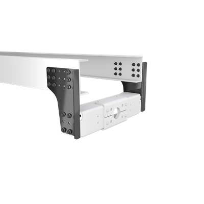 VBG End plate - Drawbeam Medium high mounting - EDM-3 180