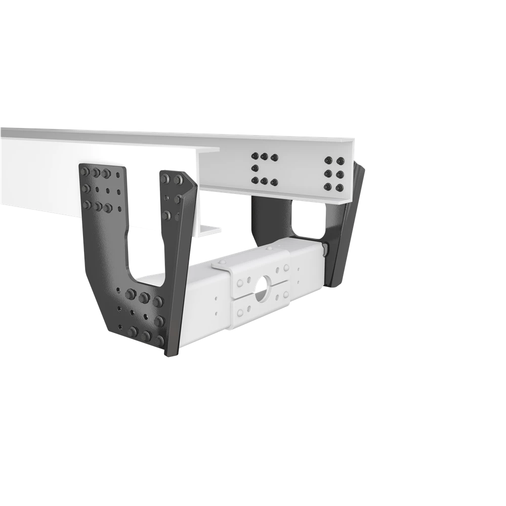 VBG End plate - Drawbeam Medium high mounting - EDMS-2
