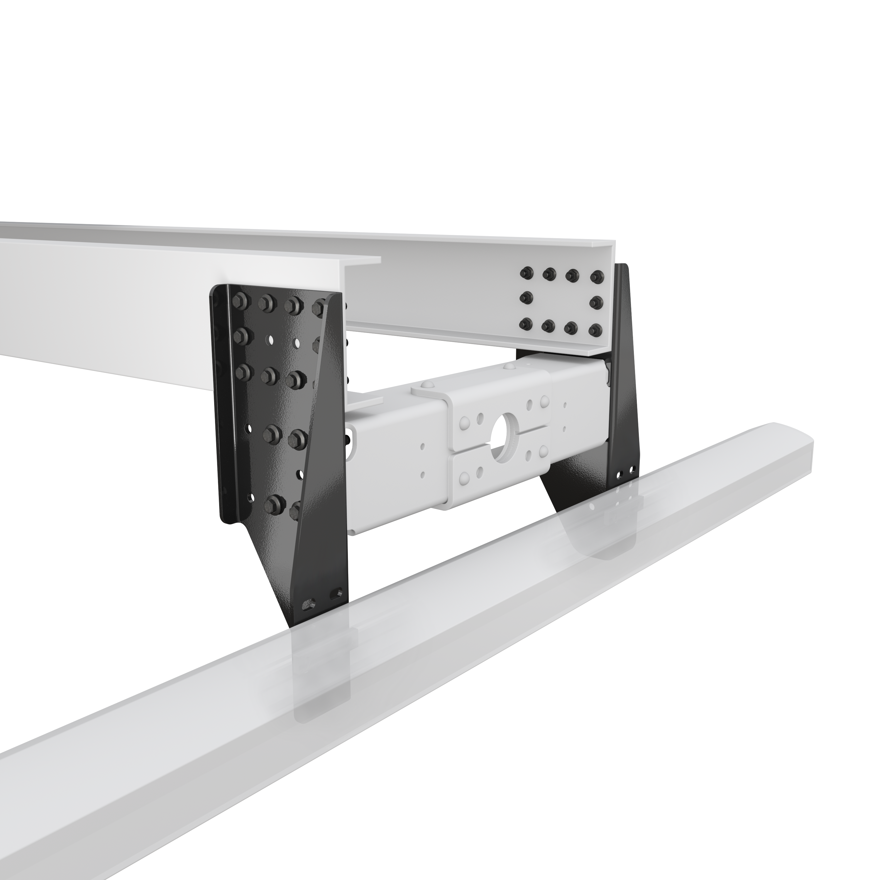 VBG End plate - Drawbeam High mounting - EDU-2 