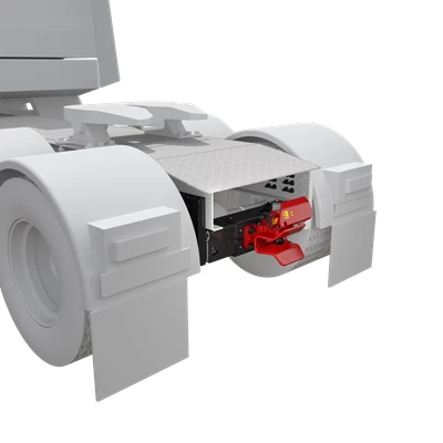 VBG Rangerkoppling – monterad på Scania DB75V-2/EDH-3