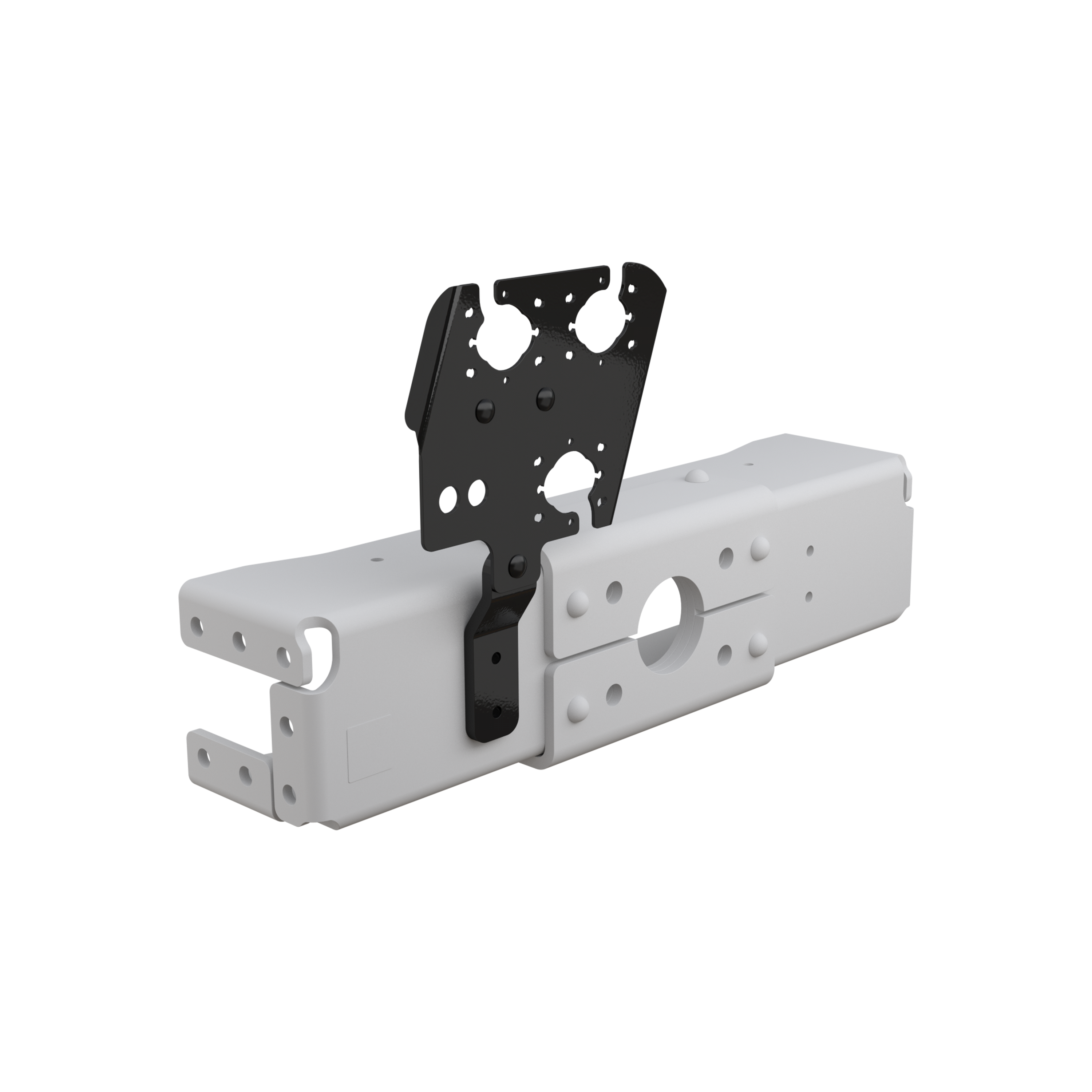 Brackets for power and air, left
