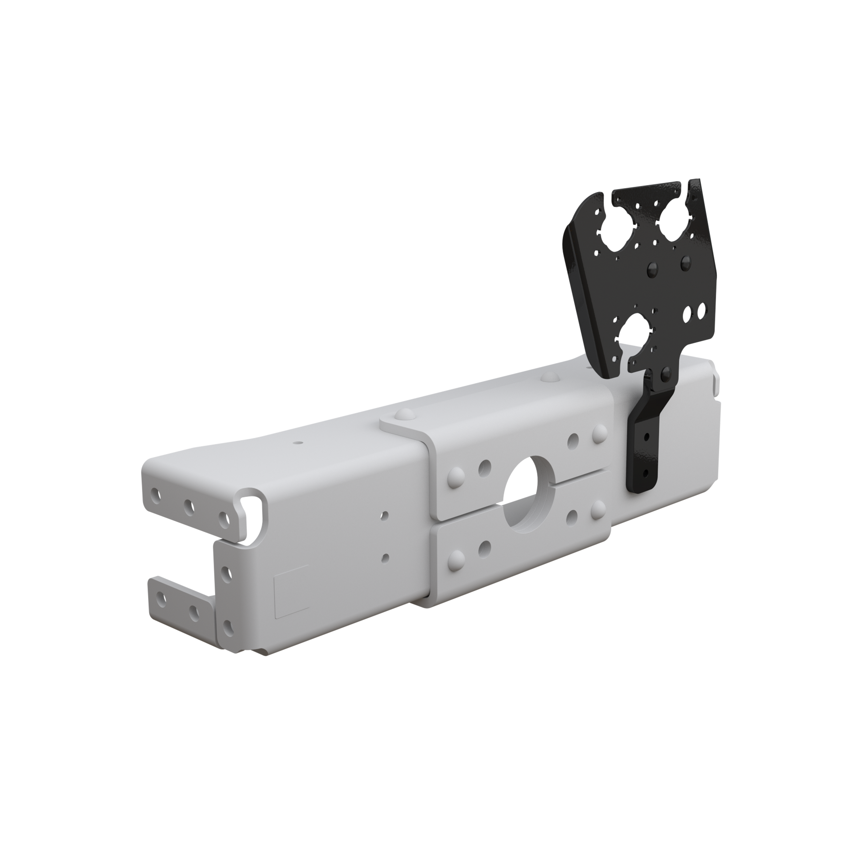 Brackets for power and air, right
