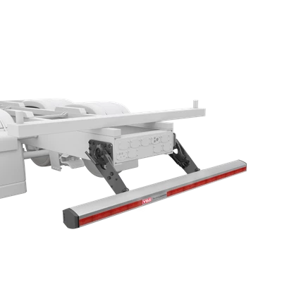 VBG Foldable Underrun Protection EUF 180 - protection beam in aluminium