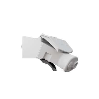 Lock hook for plug

