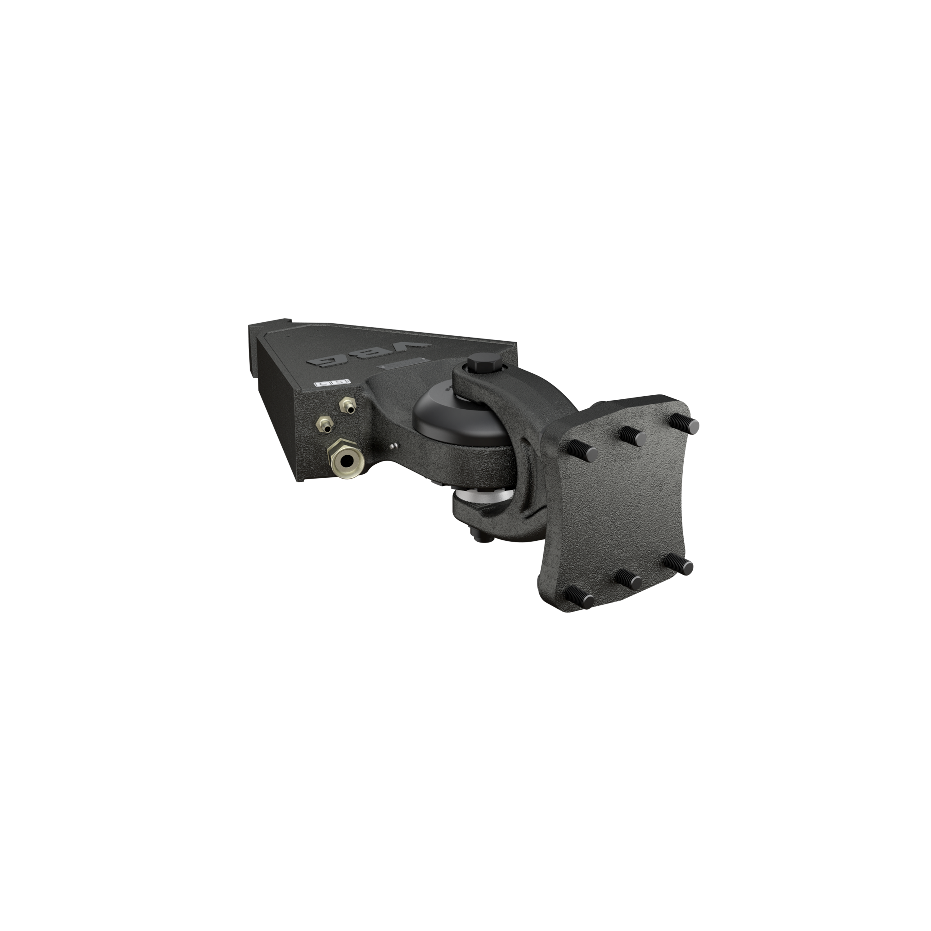 VBG MFC Drawbar wedge with flange
