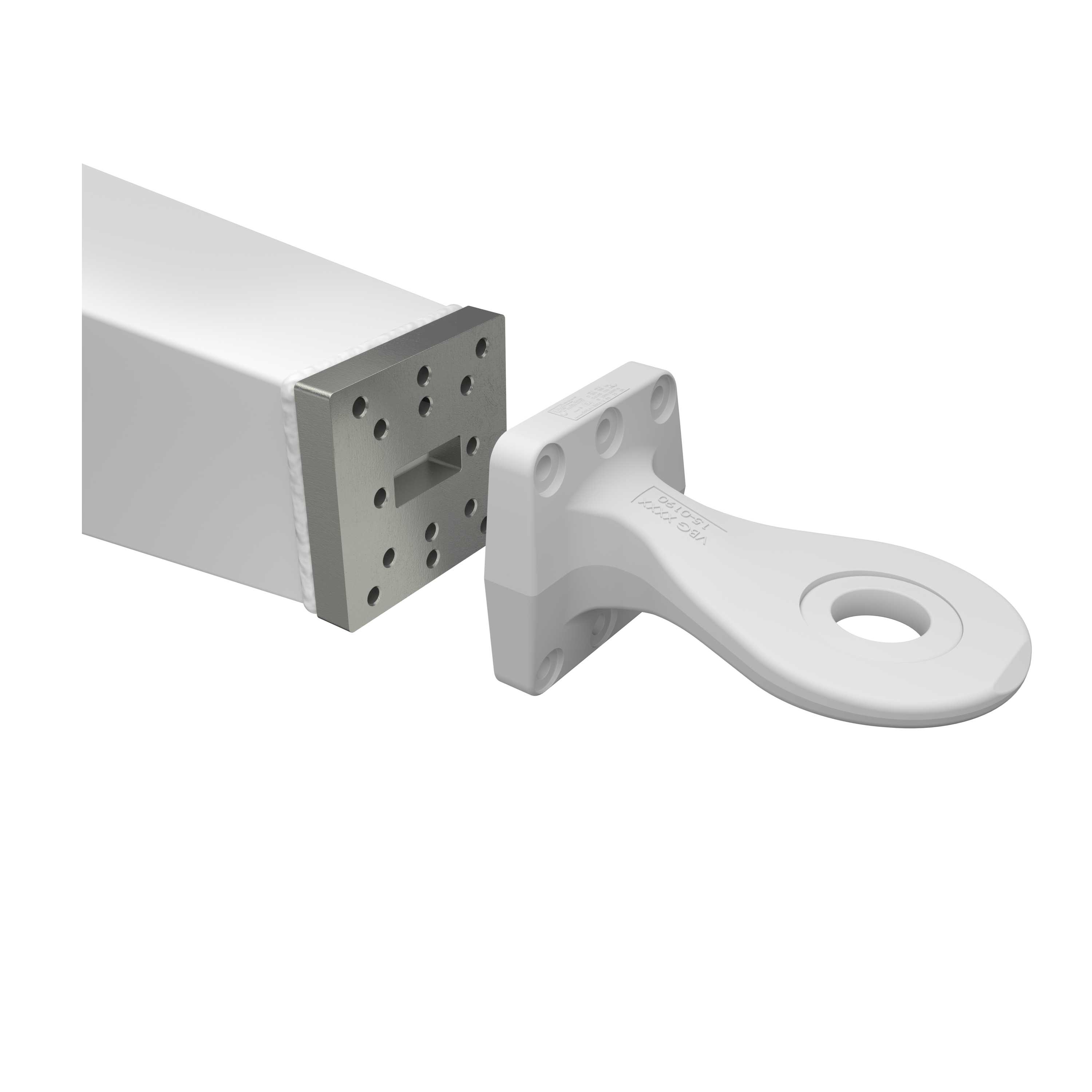 VBG Drawbar eye - Mounting Plate
