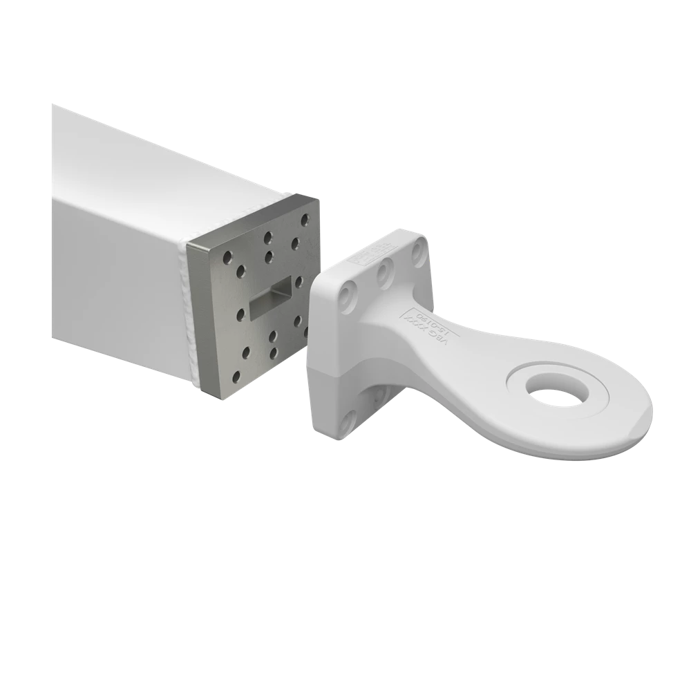 VBG Drawbar eye - Mounting Plate