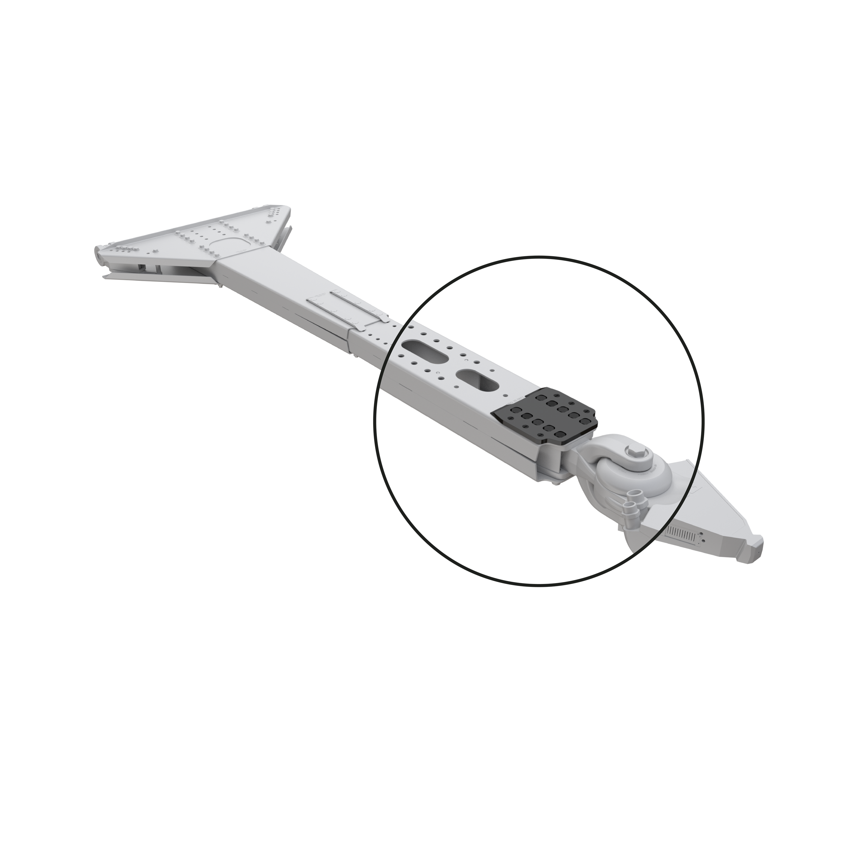 Mounting plate kit Optimal for Towing adaptor VBG MFC
